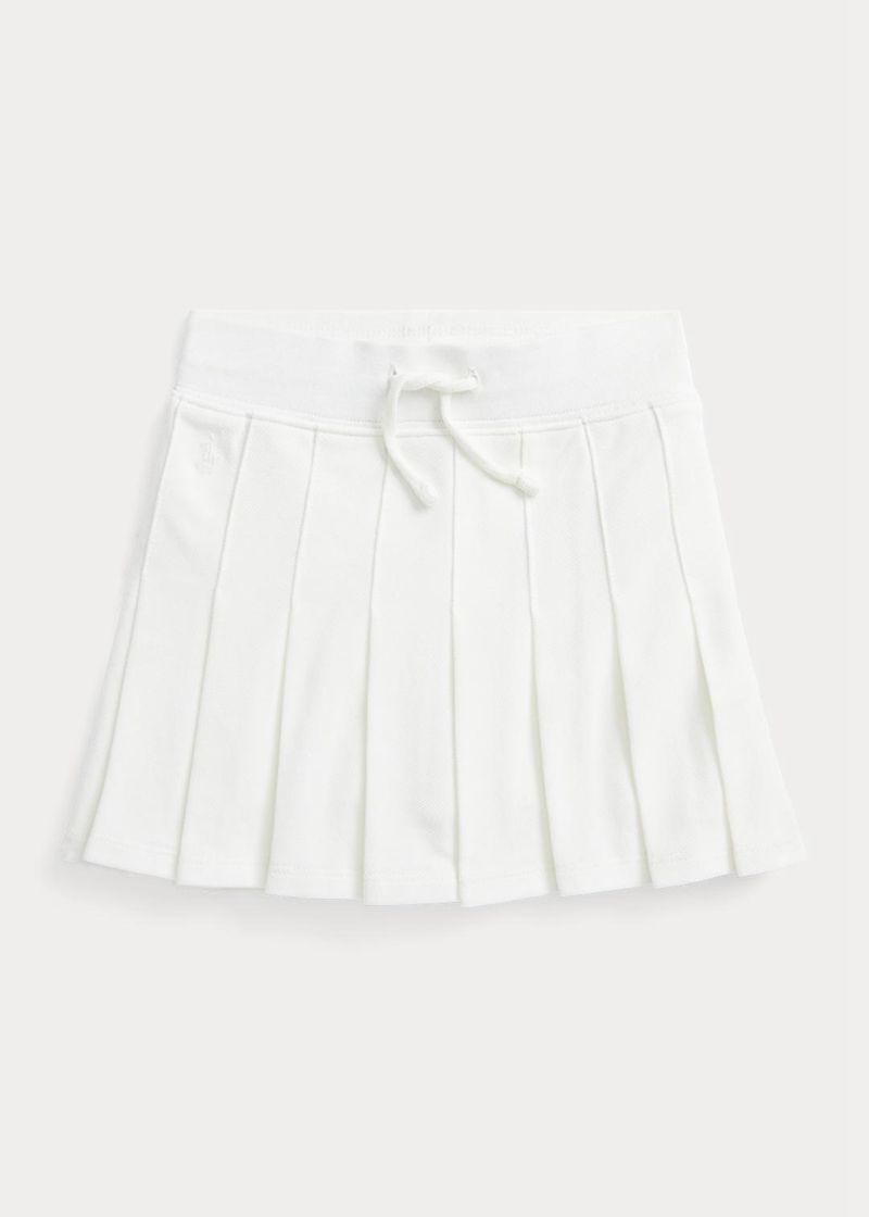 Faldas Ralph Lauren Niña 1.5-6.5 Años Pleated Mesh Chile Blancas KYACH-3785